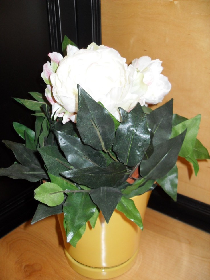 Pretty Artificial Peony, or is it?